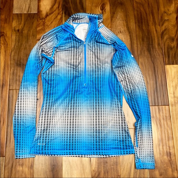 Nike Pro Running 1/4 Zip Up Top - Picture 1 of 1